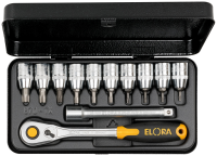 Steckschlüssel-Satz 3/8", TORX®, 12-teilig...