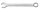 Ringmaulschlüssel-Satz, 16-teilig 1/4"-1.1/4" AF, ELORA-203S 16AFT